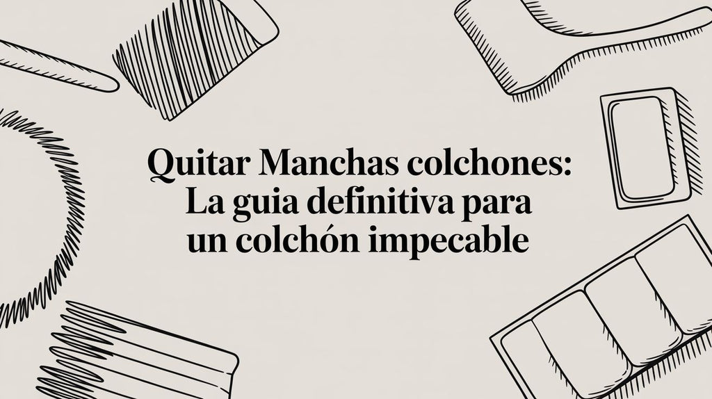 Quitar manchas colchones: la guía definitiva para un colchón impecable