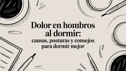 Dolor en hombros al dormir: causas, posturas y consejos para dormir mejor