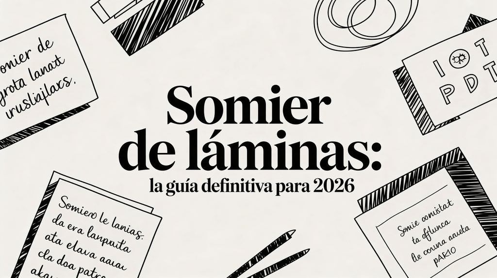 Somier de laminas: la guía definitiva para 2026