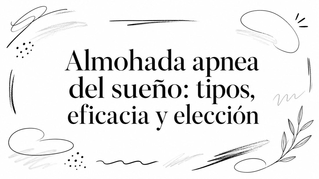 Almohada apnea del sueño: tipos, eficacia y elección