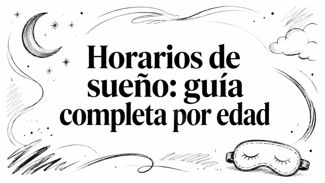 Horarios de sueño: guía completa por edad