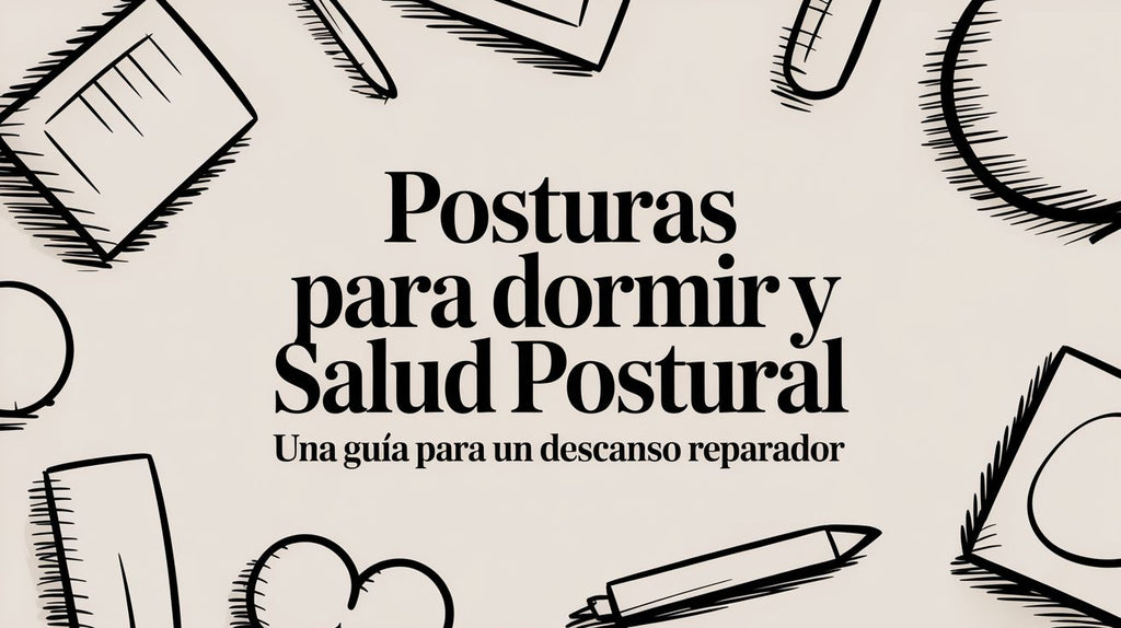 Posturas para dormir y salud postural una guía para un descanso reparador