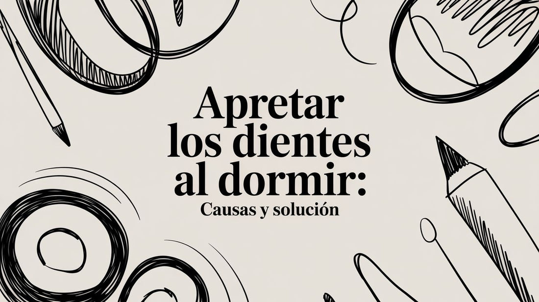 Apretar los dientes al dormir: causas y solución