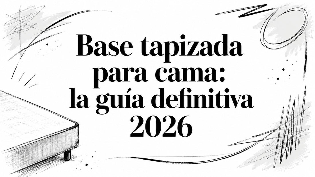 Base tapizada para cama: la guía definitiva 2026