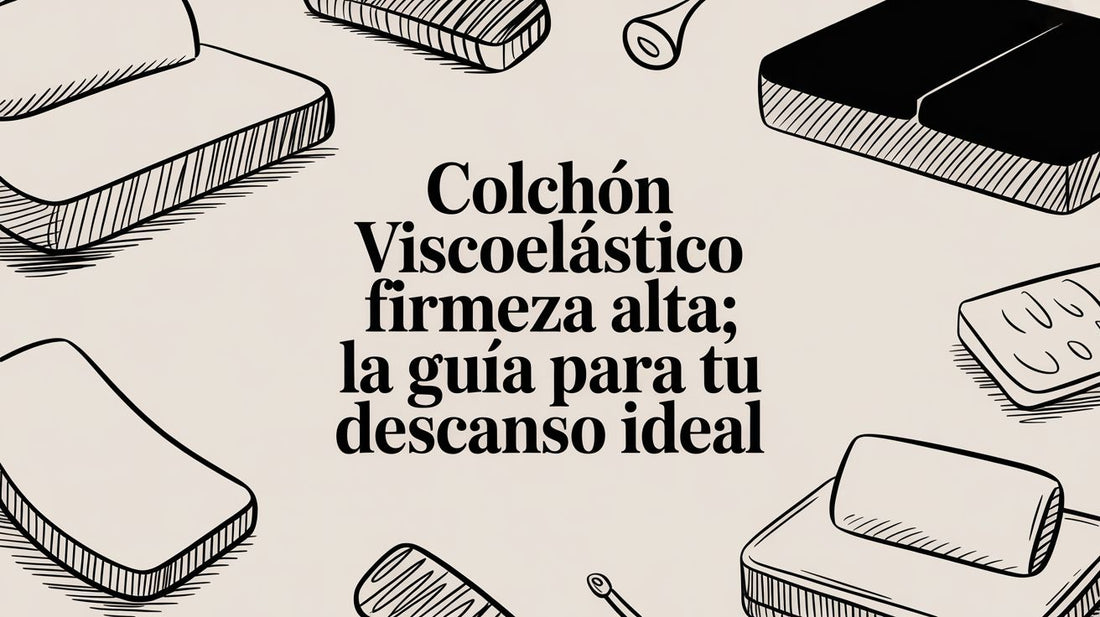 Colchón viscoelástico firmeza alta: la guía para tu descanso ideal
