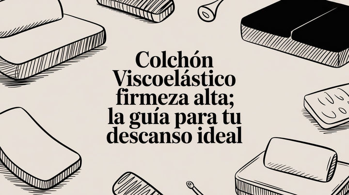 Colchón viscoelástico firmeza alta: la guía para tu descanso ideal