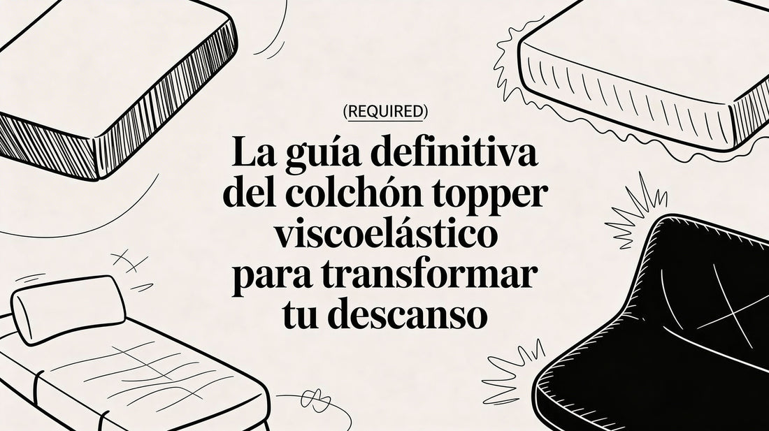 La guía definitiva del colchón topper viscoelástico para transformar tu descanso