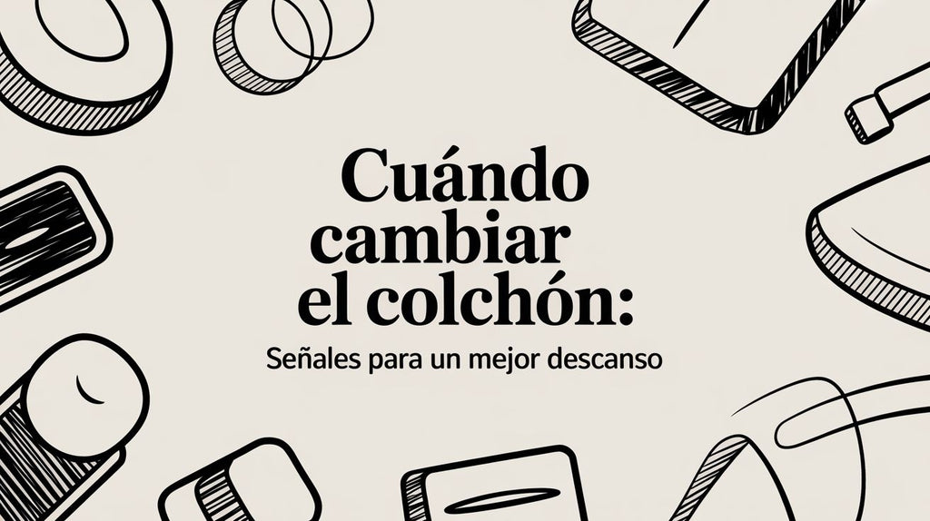 Cuándo cambiar el colchón: señales para un mejor descanso