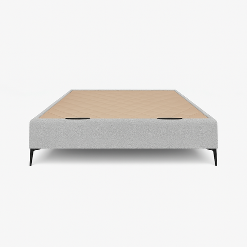 Saona silver gray upholstered canopy 135x190