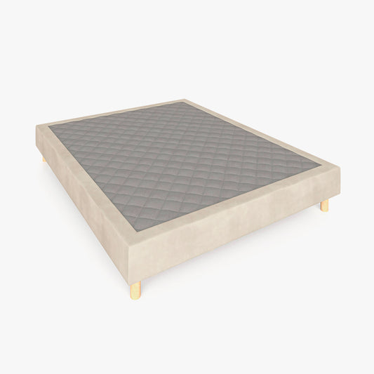 Base Tapizada Samos Beige 135x200 cm