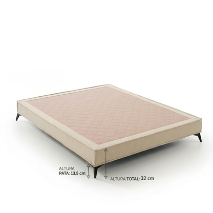 Vista lateral de la Base Alma mostrando los 32,5 cm de altura total