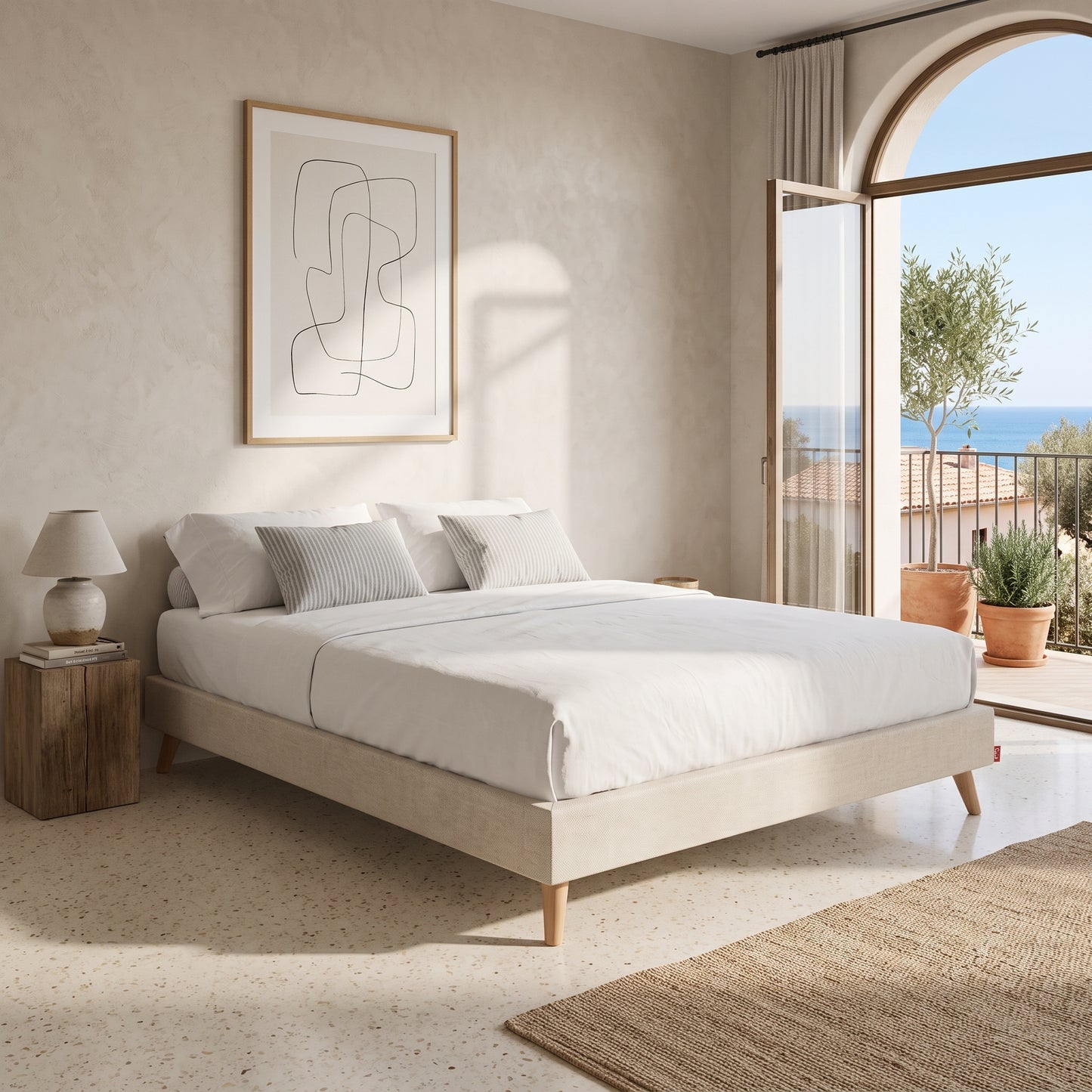 Base Tapizada Silos — Estilo Mediterráneo Cálido