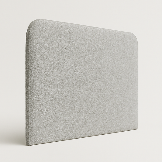 Cabecero Tapizado Saona Gris plata 135 cm