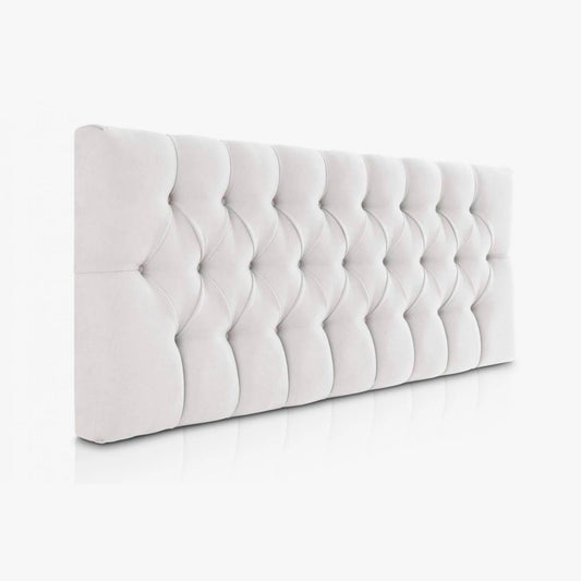Cabecero Tapizado Capy Blanco 105 cm