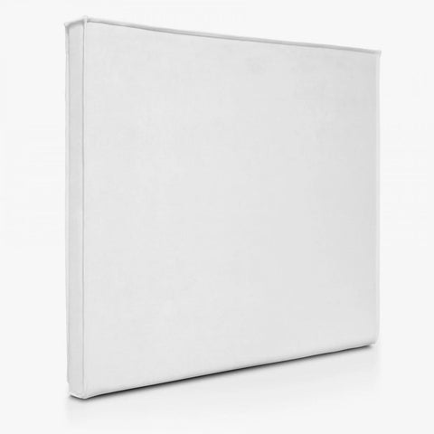 Upholstered Headboard Mox White 90 cm