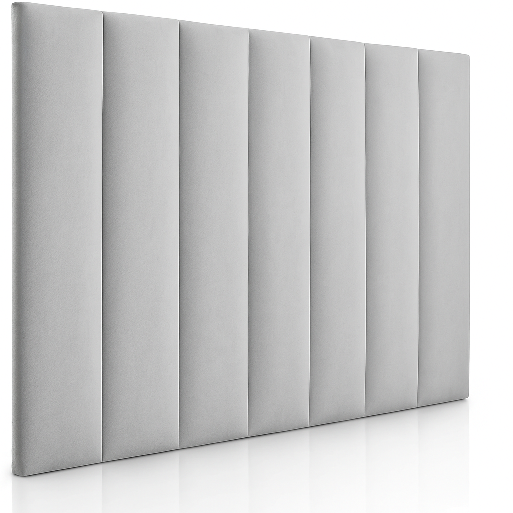 Upholstered Headboard Tasos Gray 135 cm