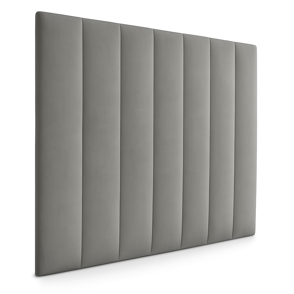 Upholstered Headboard Tasos Anthracite 135 cm