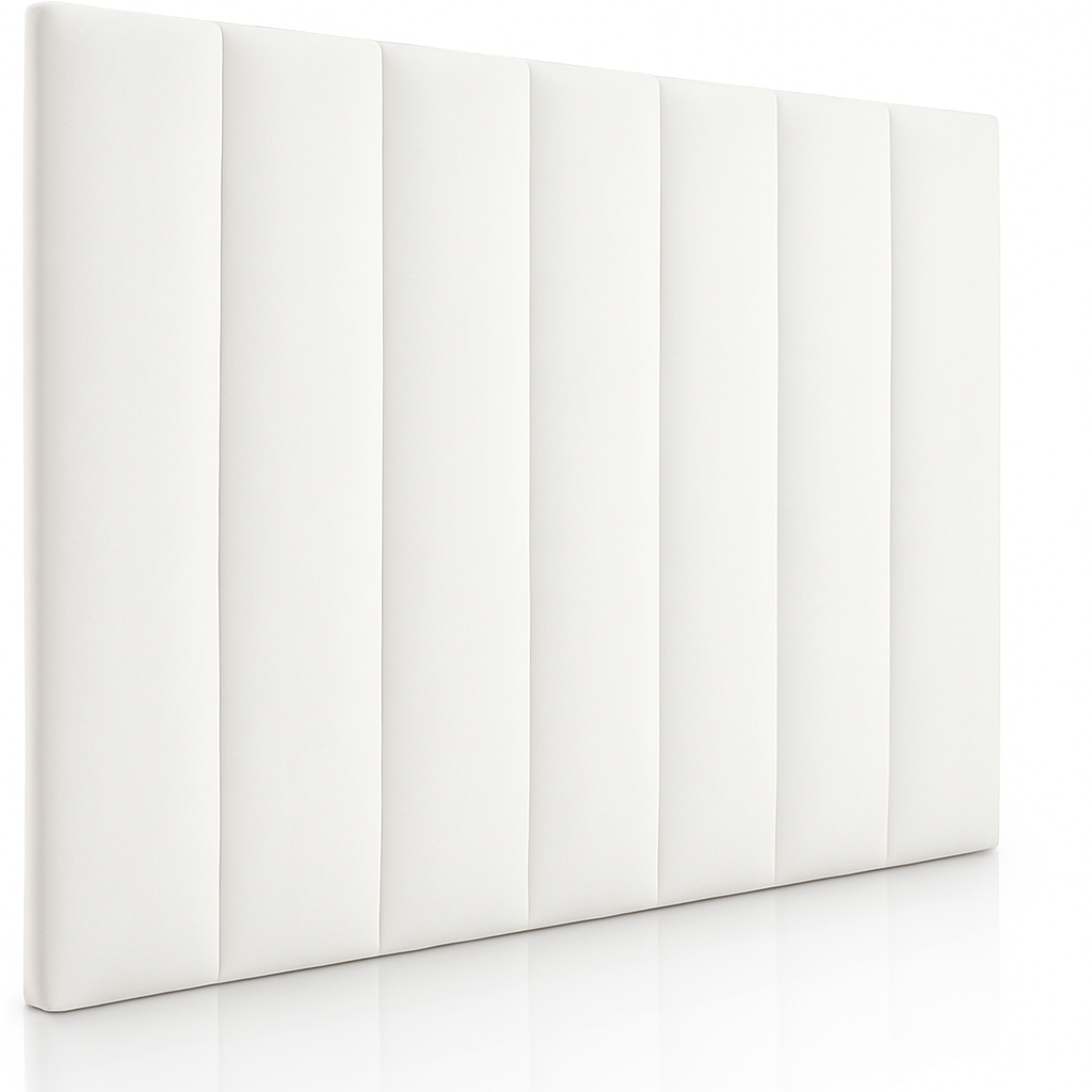 Tasos Upholstered Headboard White 150 cm