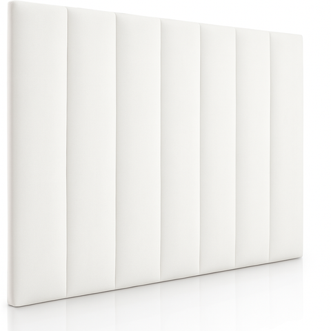 Tasos Upholstered Headboard White 150 cm