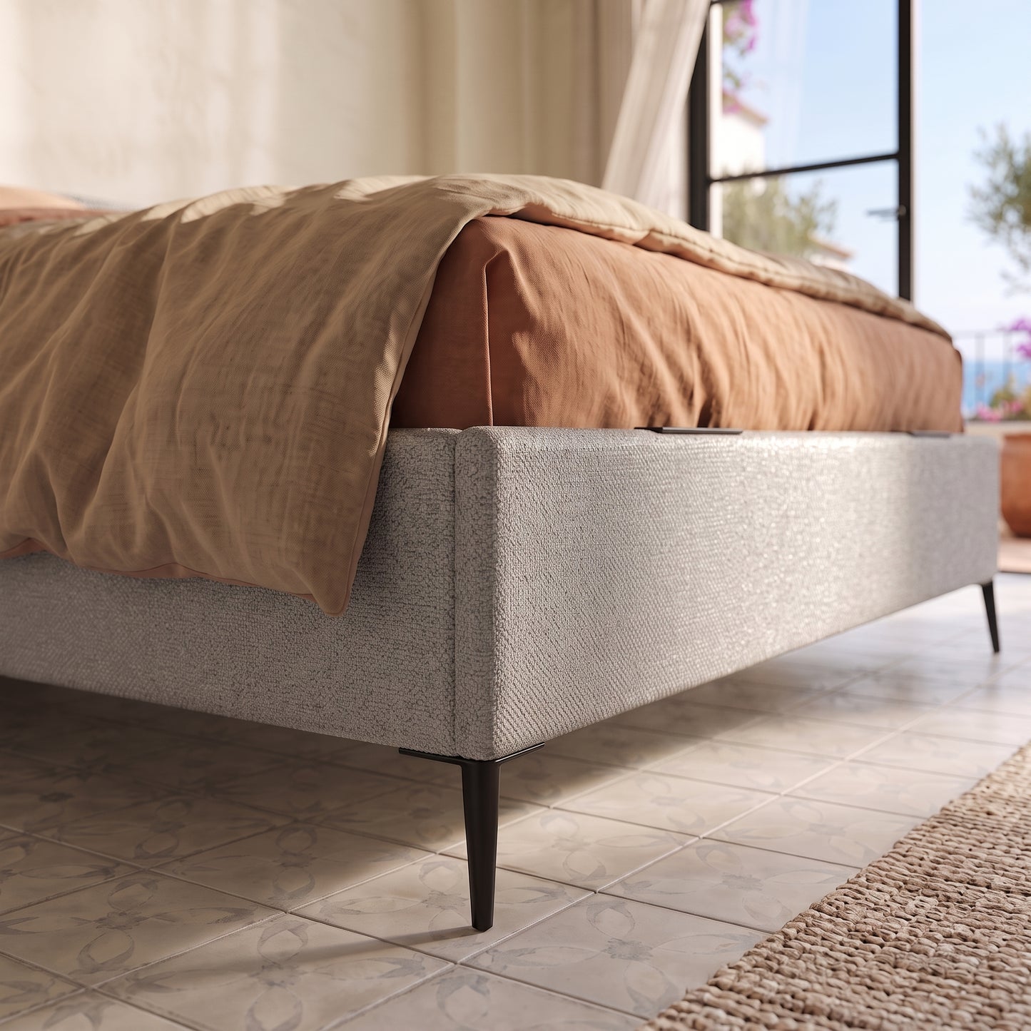 Saona Upholstered Storage Bed