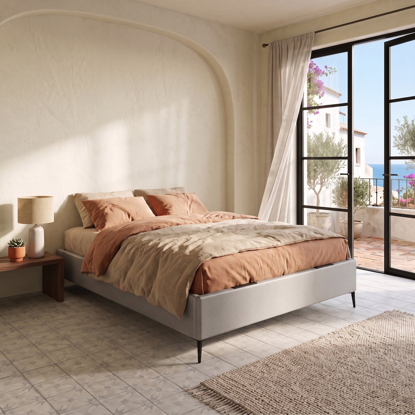 Saona Upholstered Storage Bed