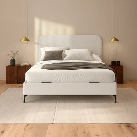 Pack Cabecero y Canape Saona Blanco 140x190