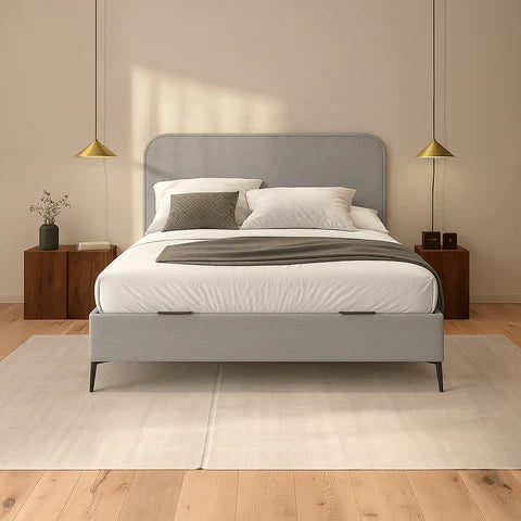 Pack Cabecero y Canape Saona Gris 160x200