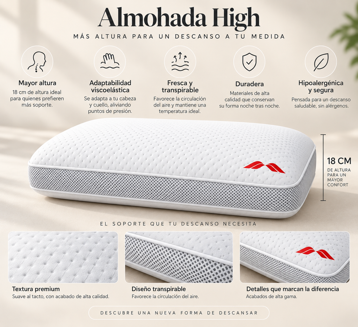 Morfeo AirHigh® Pillow