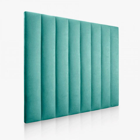 Upholstered Headboard Tasos Turquoise 135 cm