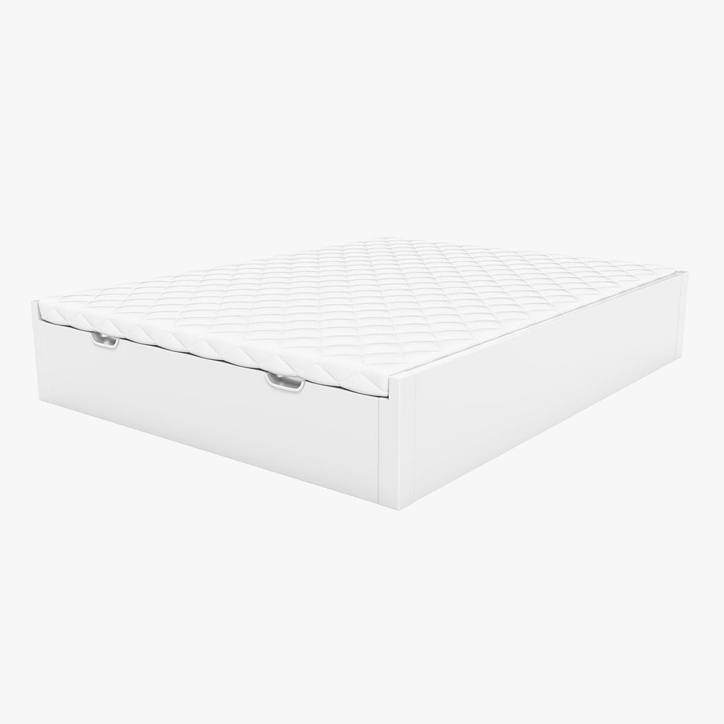Upholstered Canape Sofy white 160x190