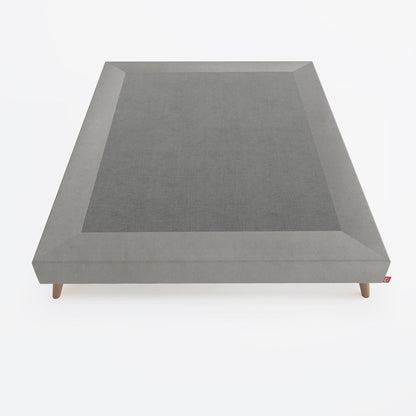 Base tapizada Nórdica gris Morfeo