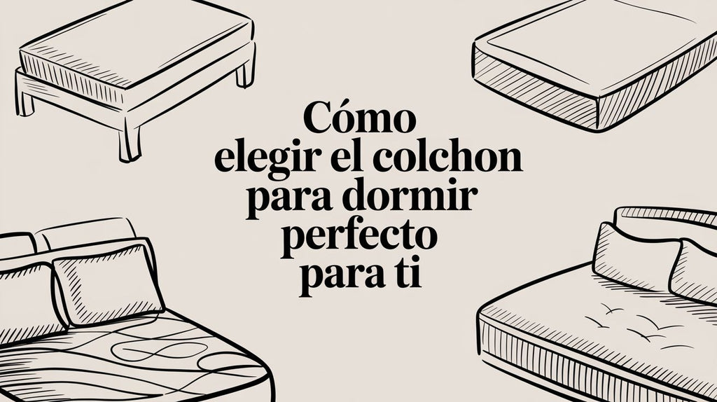Cómo elegir el colchon para dormir perfecto para ti