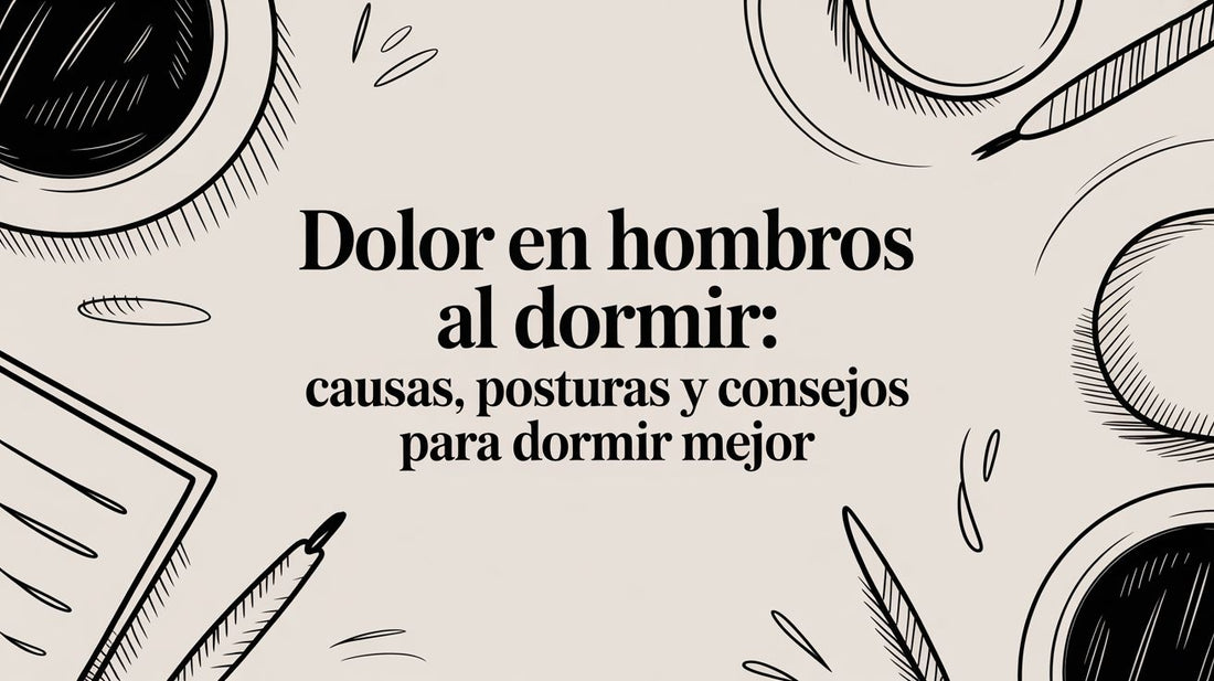 Dolor en hombros al dormir: causas, posturas y consejos para dormir mejor