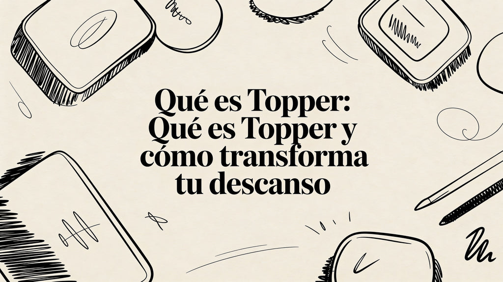 Que es topper: que es topper y cómo transforma tu descanso
