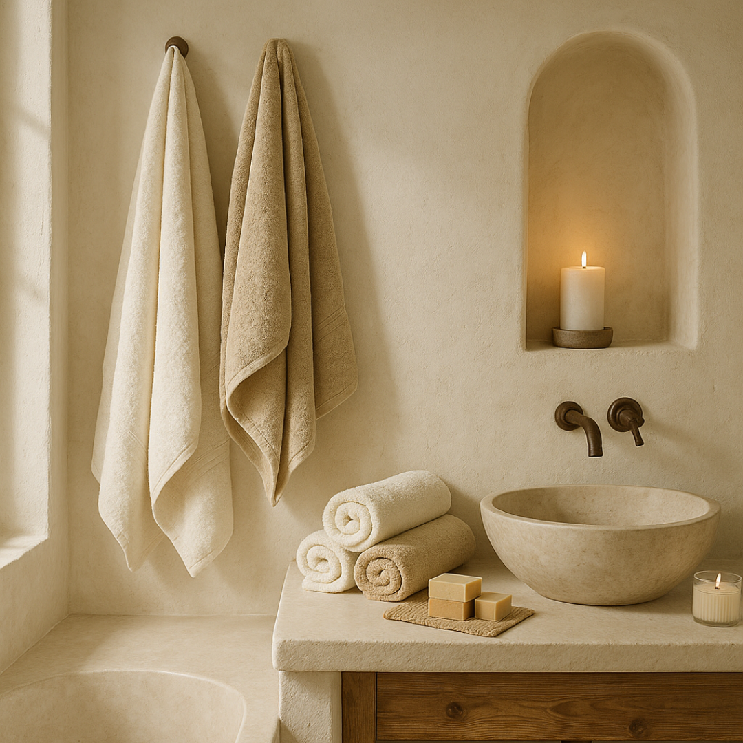 Colección de Baño Premium | Albornoces, Toallas y Accesorios Morfeo