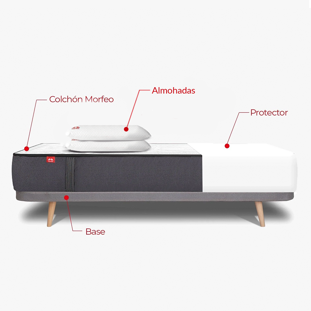Kos Mattress and Base Pack - Morfeo Mattress