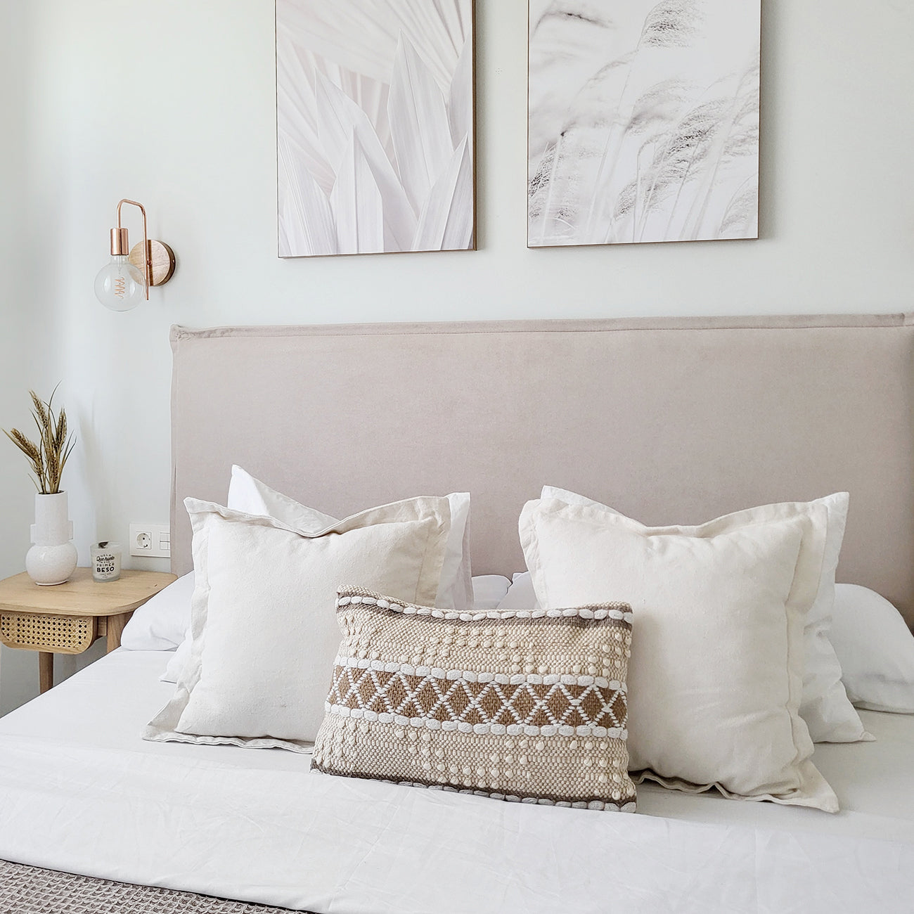 Lin Upholstered Headboard - Morfeo Mattress