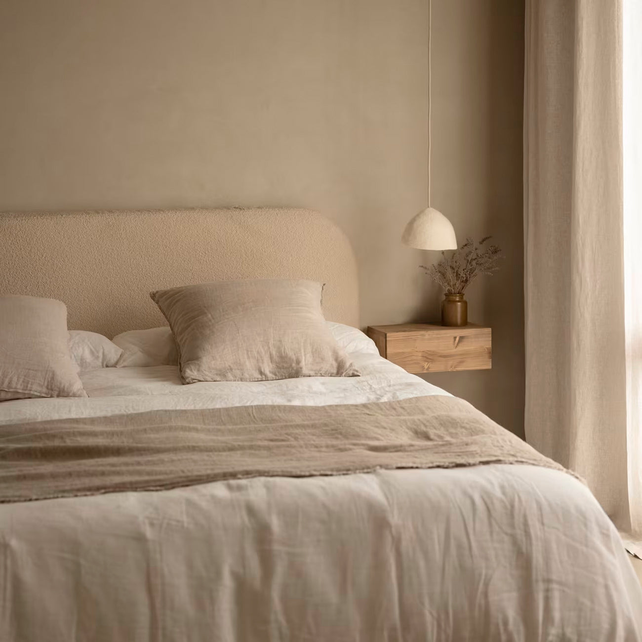 Saona Upholstered Headboard - Morfeo Mattress