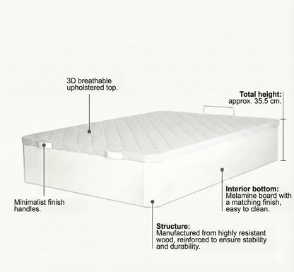 Rodas wooden sofa bed