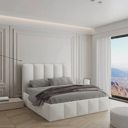 Duna upholstered sofa bed