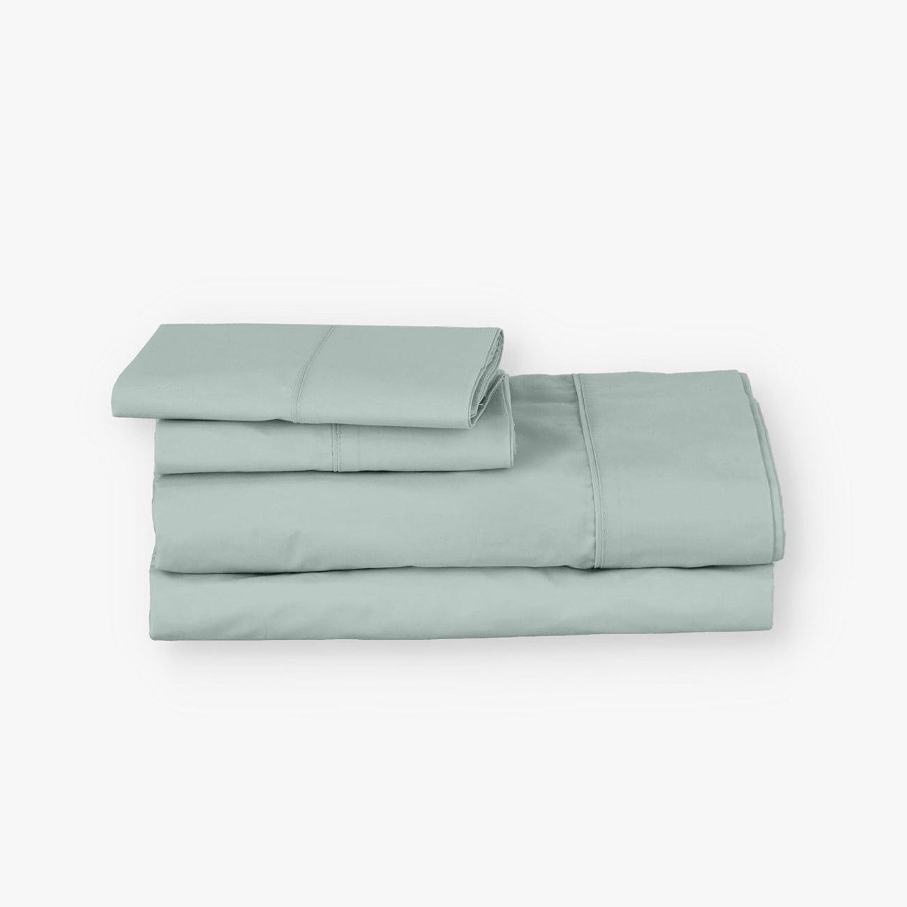 100% green cotton sheet set Morfeo