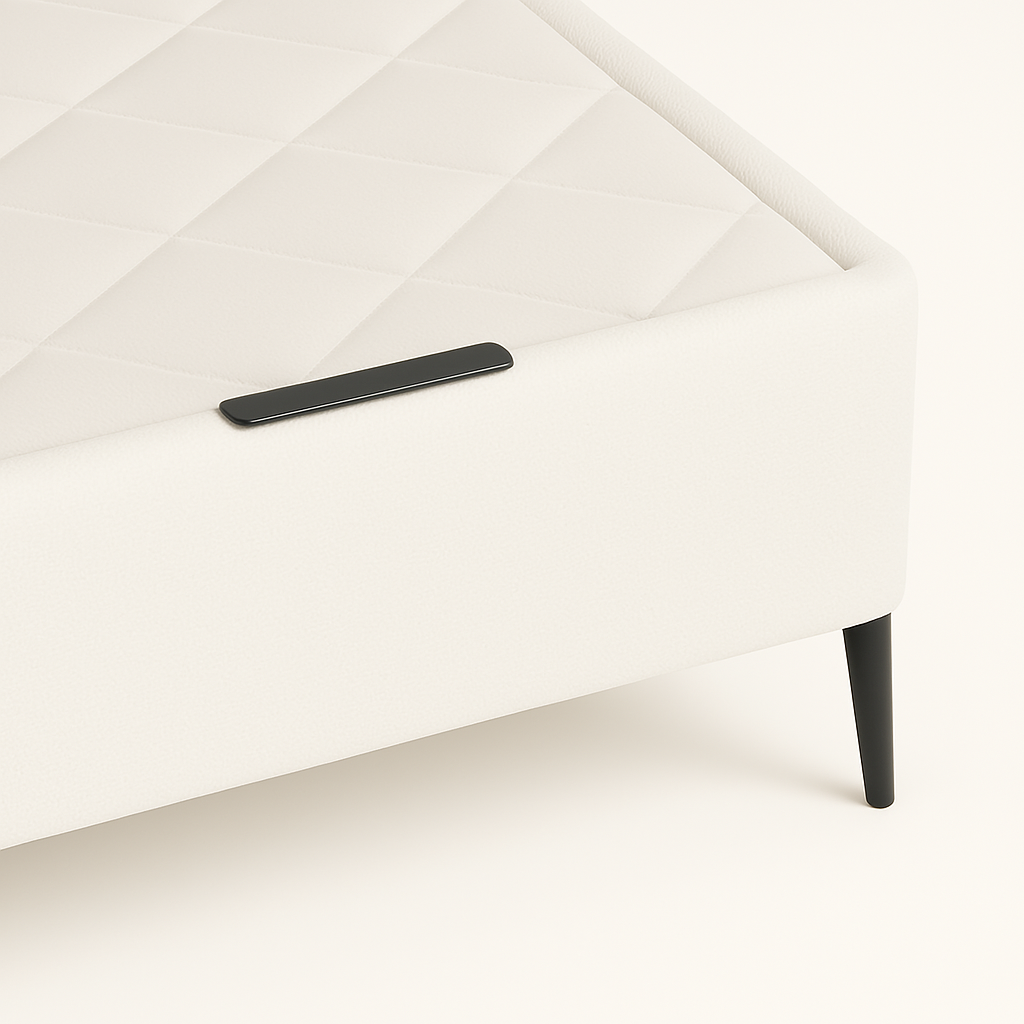 Canapé tapissé Saona – Design méditerranéen - Matelas Morfeo