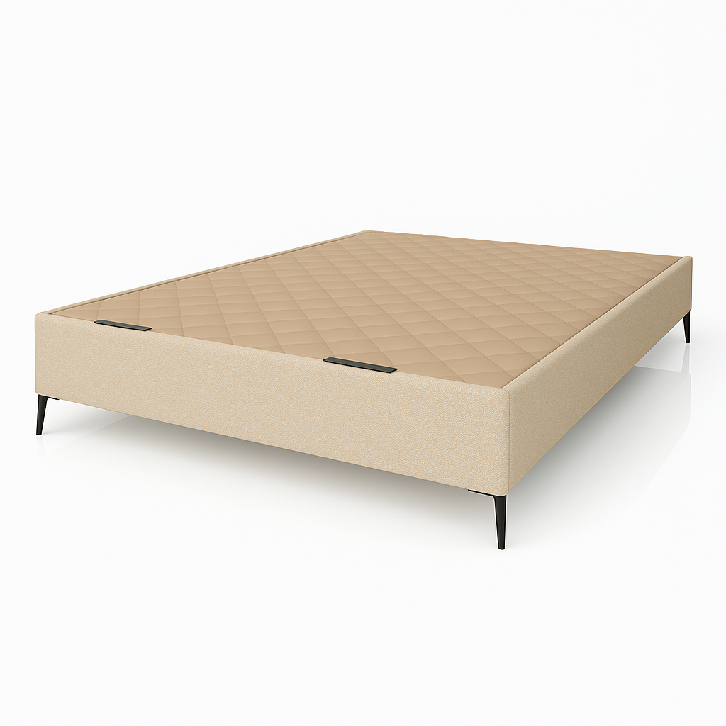Divano letto imbottito Saona – Design mediterraneo - Materasso Morfeo