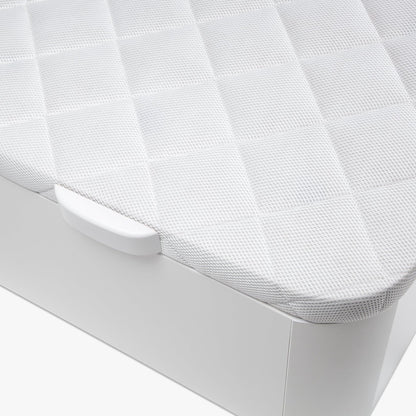 Sofá-cama rebatível branco Morfeo