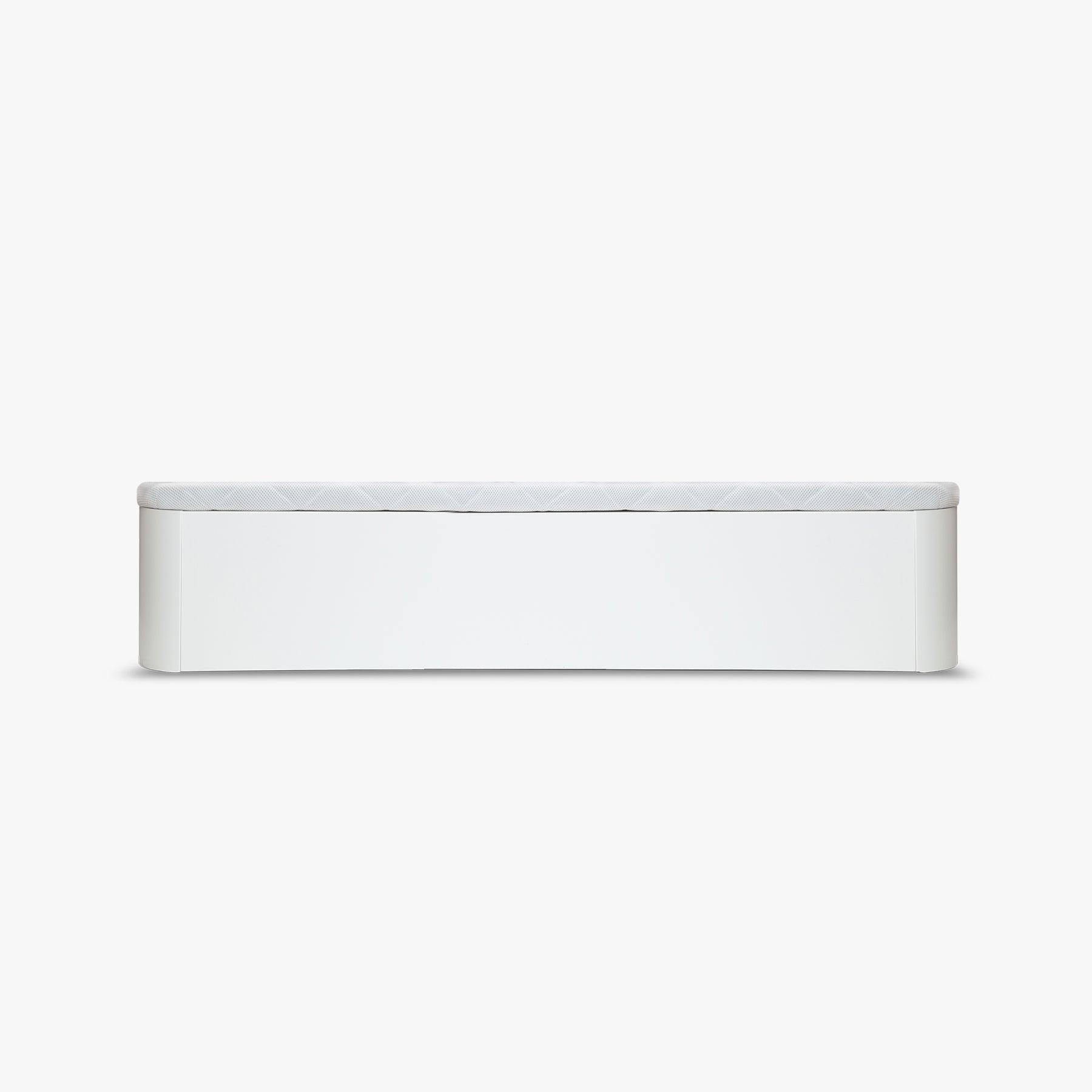 Sofá-cama rebatível branco Morfeo