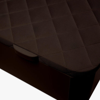 Sofá-cama rebatível em wengué Morfeo